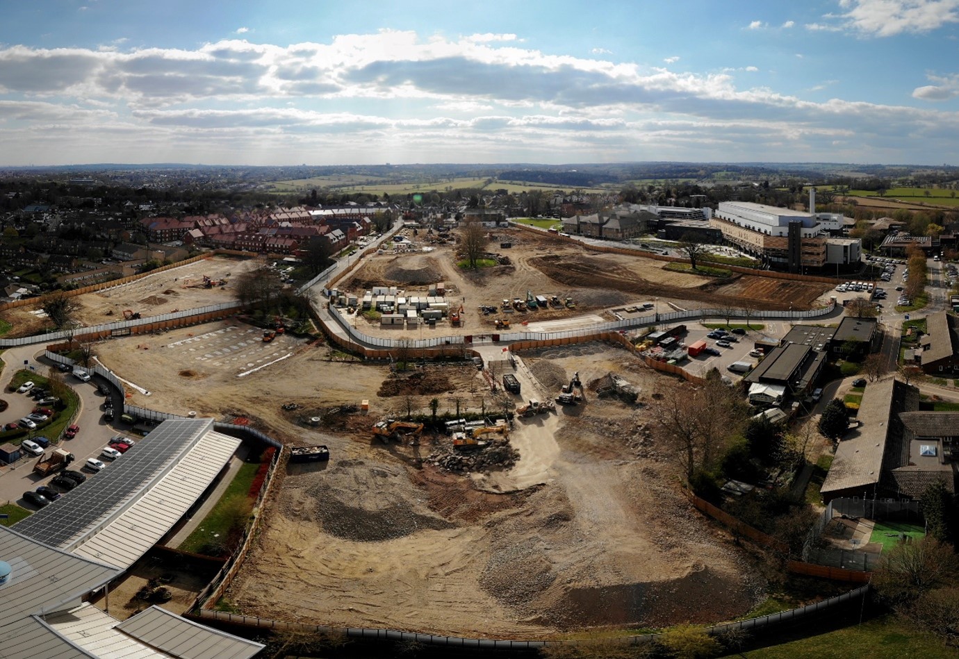 Construction of two new temporary and permanent WREN/ONE DEGREE ACADEMIES & THE COMMUNITY HUB for our valued Client Bowmer & Kirkland. 