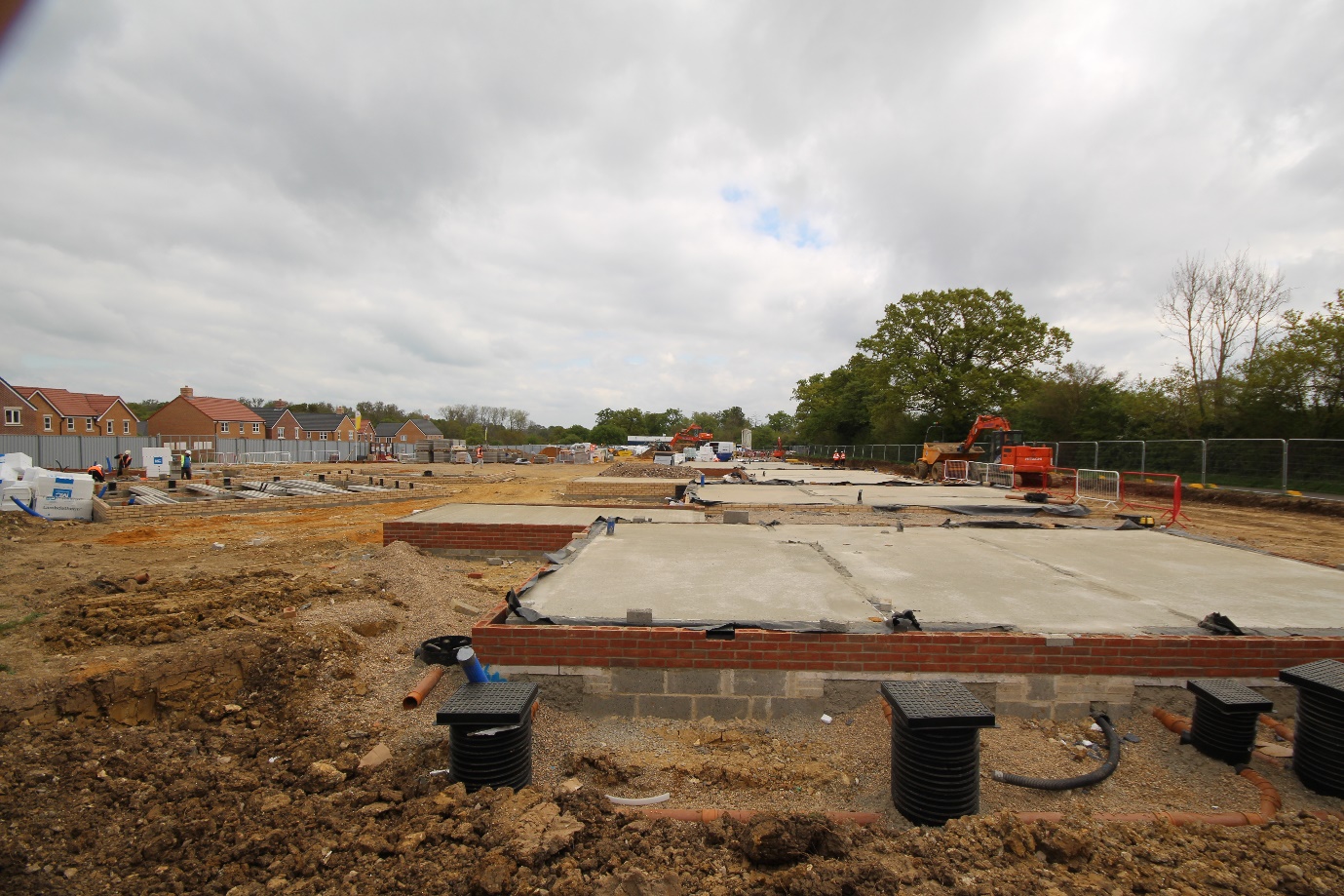 Residential Construction Project in Bishops Stortford, Hertfordshire for Vistry Eastern
