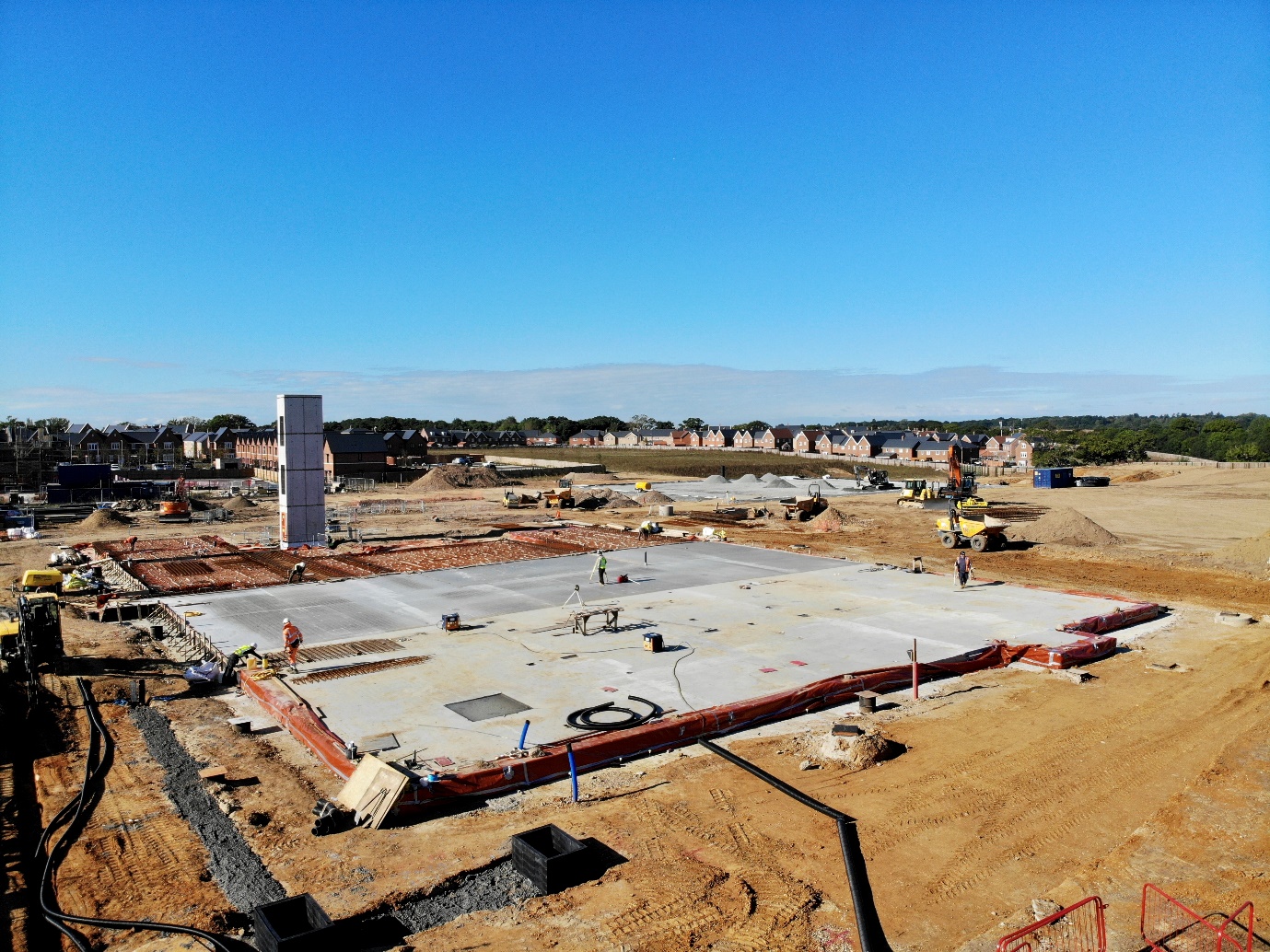 Construction of a new Secondary School (Trinity School), inclusive of sports facilities.