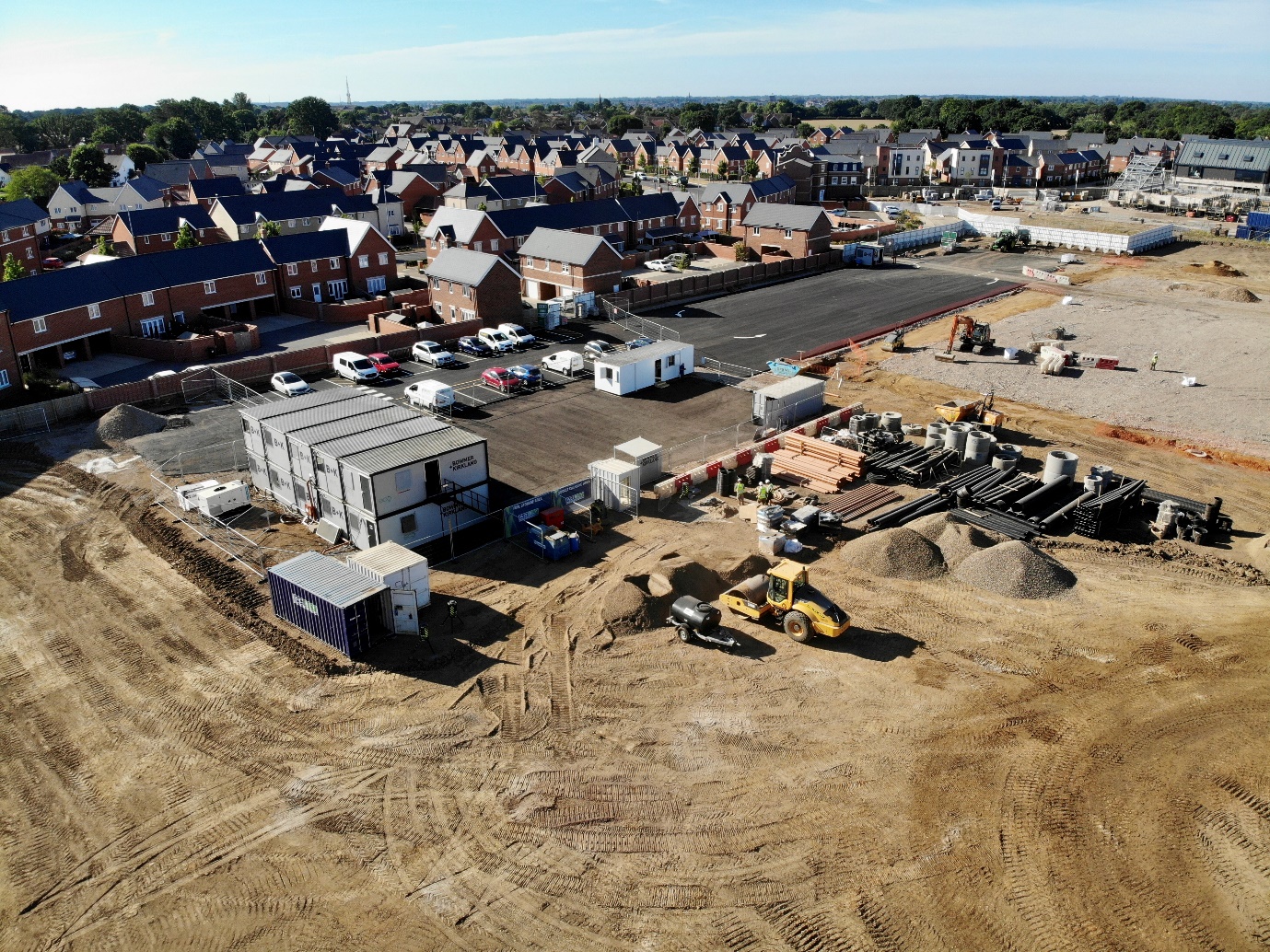 Educational Construction Project in Colchester, Essex for Bowmer & Kirkland Limited - Trinity School