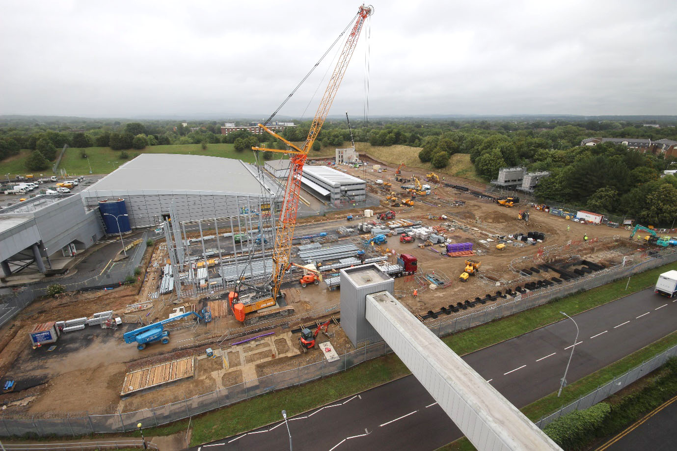 Construction of a new multi storey car park (MSCP7) at the North Terminal Gatwick Airport.  Consisting of 3200 spaces over 7 floors.