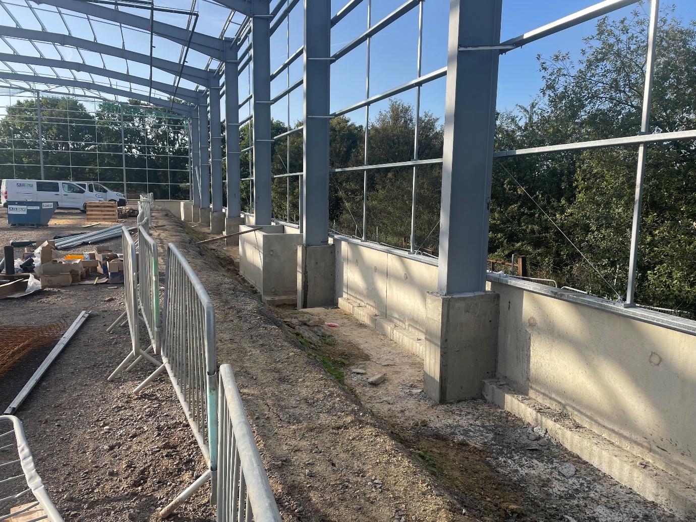 Commercial Construction Project at Panattoni, Burgess Hill for MCS Group