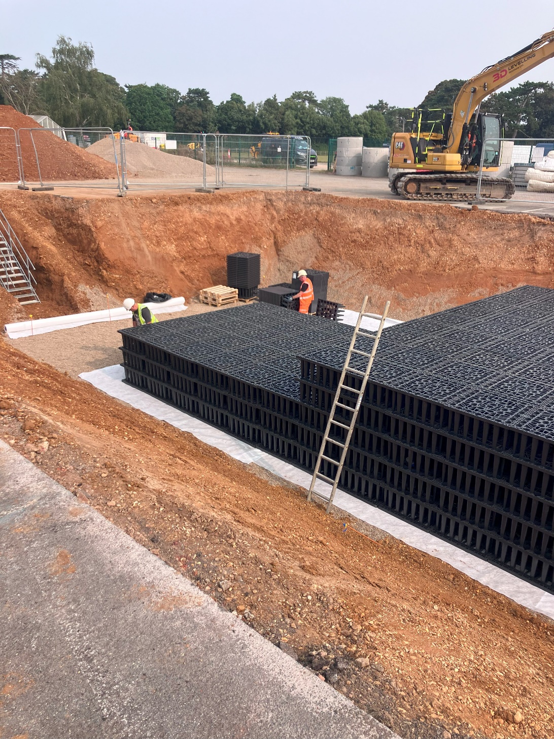 Educational Construction Project in Ware, Hertfordshire for Bowmer & Kirkland - Pinewood School