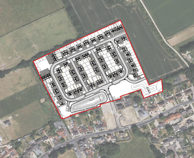 Residential Construction Project in Shipdham, Norfolk for Places for People