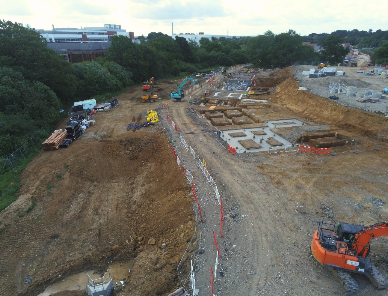 Residential Construction Project in Hoddesdon, Hertfordshire for Taylor Wimpey - High Leigh Garden Village