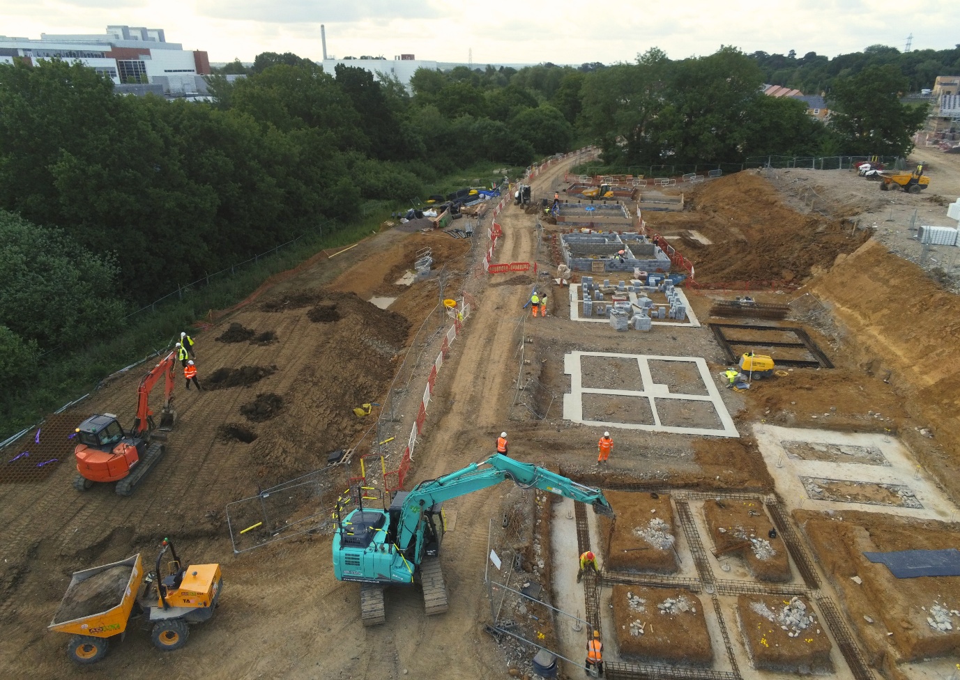 Residential Construction Project in Hoddesdon, Hertfordshire for Taylor Wimpey - High Leigh Garden Village