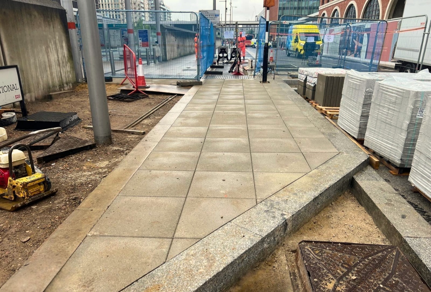 Infrastructure Construction Project in Stratford, London for Telford Homes - International Way