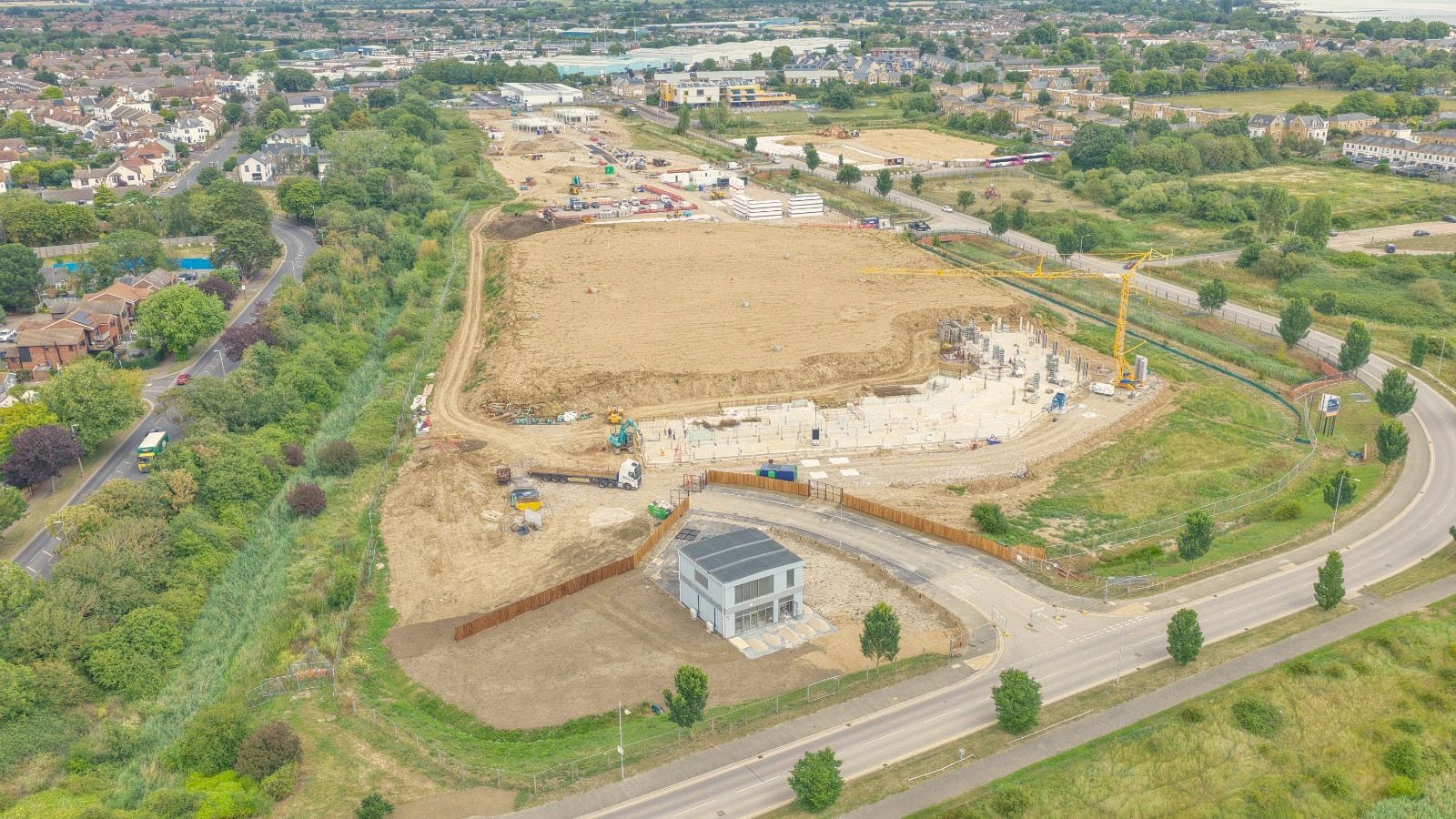 Residential Construction Project for Bellway Homes Essex – Garrison Point, Shoeburyness