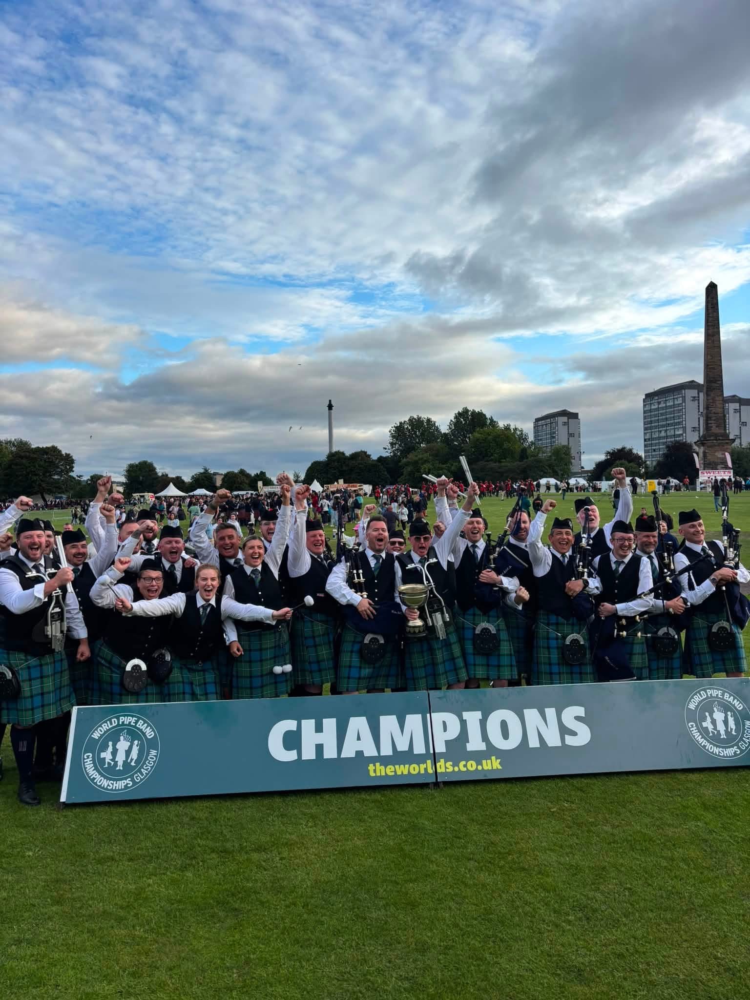 Craig Budge Crowned World Champion Again at the 2026 World Pipe Band Championships!